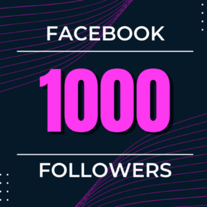 Facebook Page – 1K Real Followers
